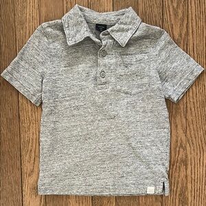 Gray Kids Polo Shirt Baby Gap 5T